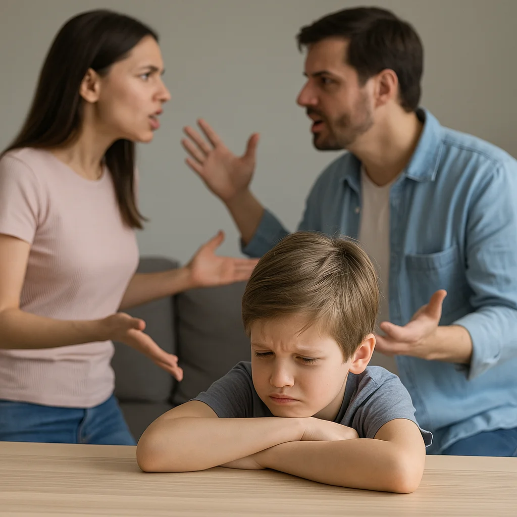 تربیت فرزند در خانواده‌های پرتنش