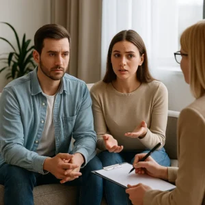 مدیریت تعارض عاطفی بین زوج‌ها؛ راهکارهای علمی برای بازسازی ارتباط زناشویی</h1></noscript>