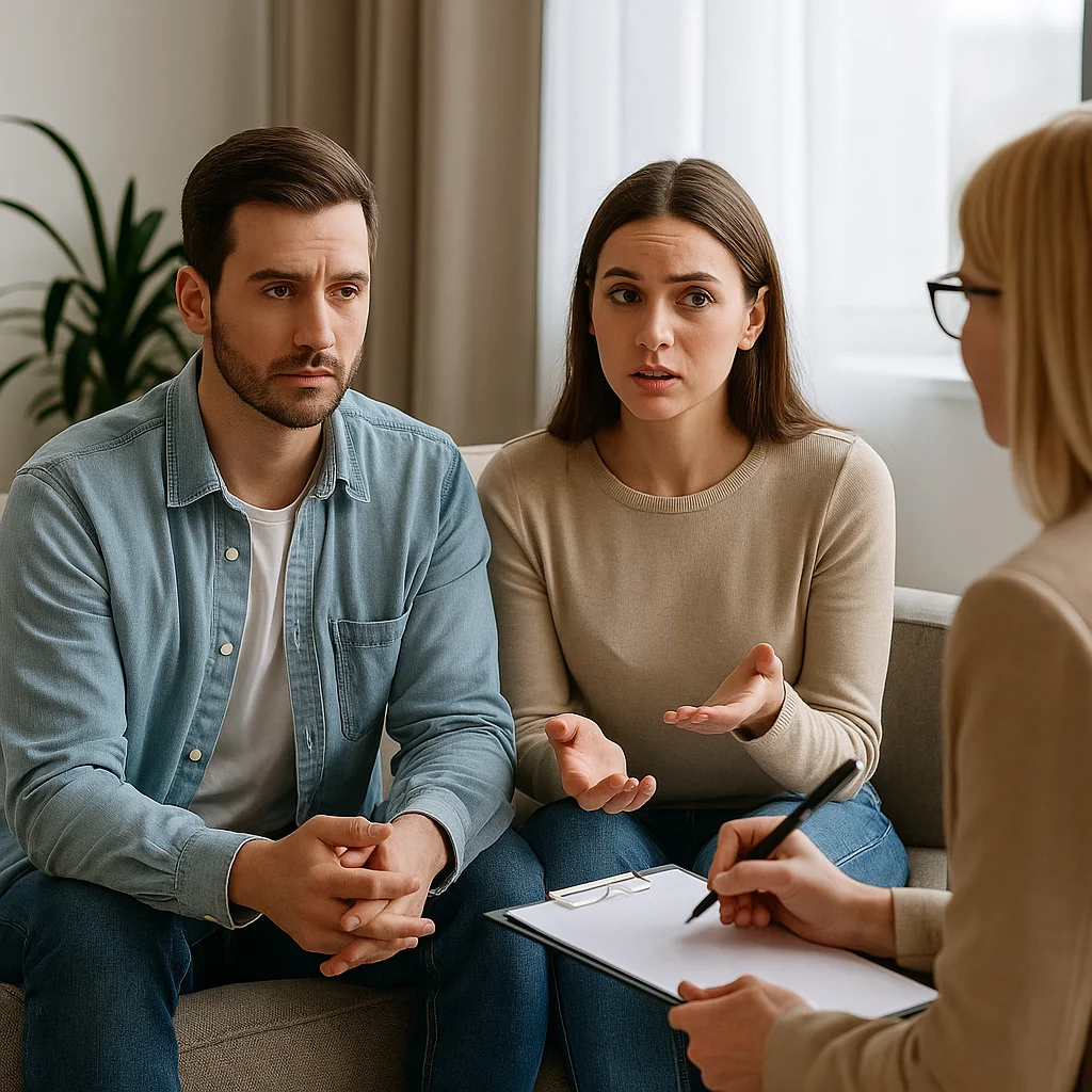 مدیریت تعارض عاطفی بین زوج‌ها؛ راهکارهای علمی برای بازسازی ارتباط زناشویی</h1></noscript>